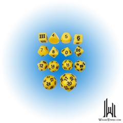 DCC 14-DIE SET OPAQUE YELLOW